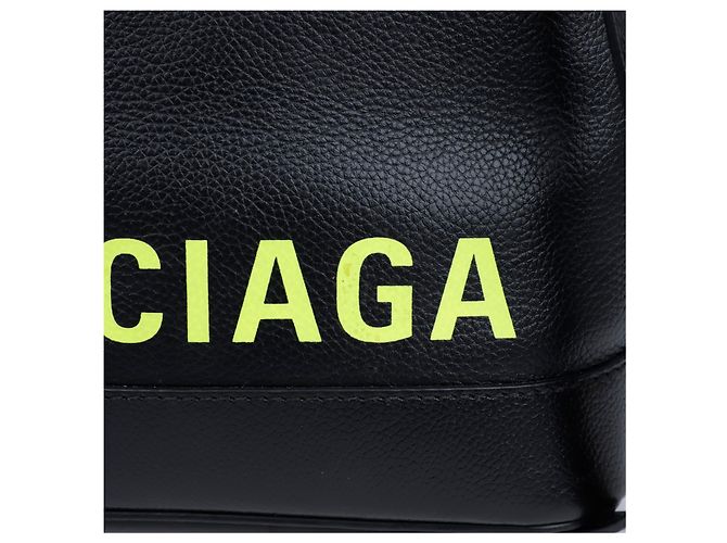 Balenciaga Borsa a Tracolla Tote con Piccolo Manico Nero - vista 3
