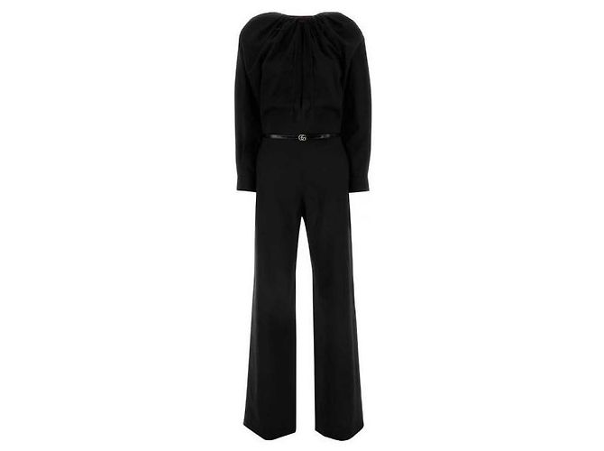 Mono de lana Gucci con cinturón negro - vista 2