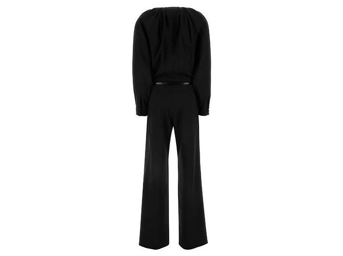 Mono de lana Gucci con cinturón negro - vista 3
