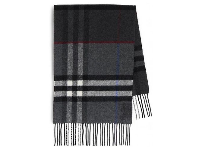 Burberry Kaschmir-Schal mit Karomuster - Ansicht 2