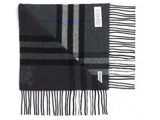 Burberry Kaschmir-Schal mit Karomuster - Ansicht 4