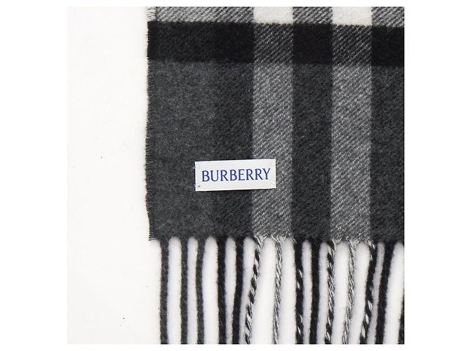 Burberry Kaschmir-Schal mit Karomuster - Ansicht 8