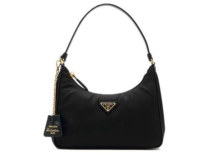 Prada Mini Borsa Re-Edition in Nylon - vista 2