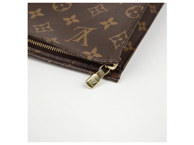 Louis Vuitton Clutch in Toile Monogram Canvas - vista 7