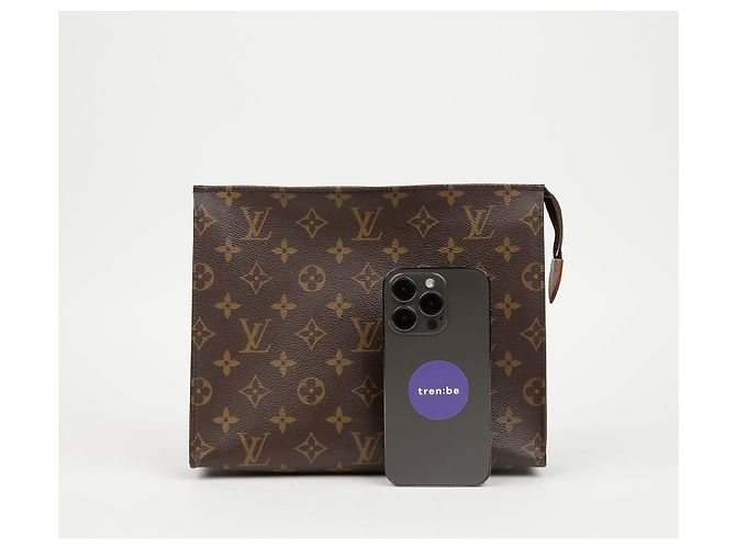 Louis Vuitton Clutch in Toile Monogram Canvas - vista 9