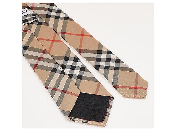Burberry PIEGA IN SETA MANSION CHECK - vista 4