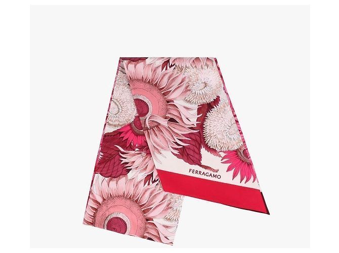 Salvatore Ferragamo Seidentuch mit Sonnenblumen-Print - Ansicht 5