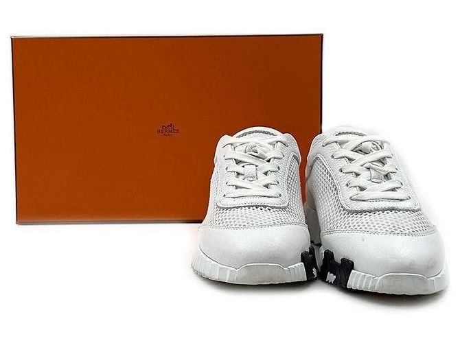 Hermès Sneakers in mesh Bouncing - vista 8