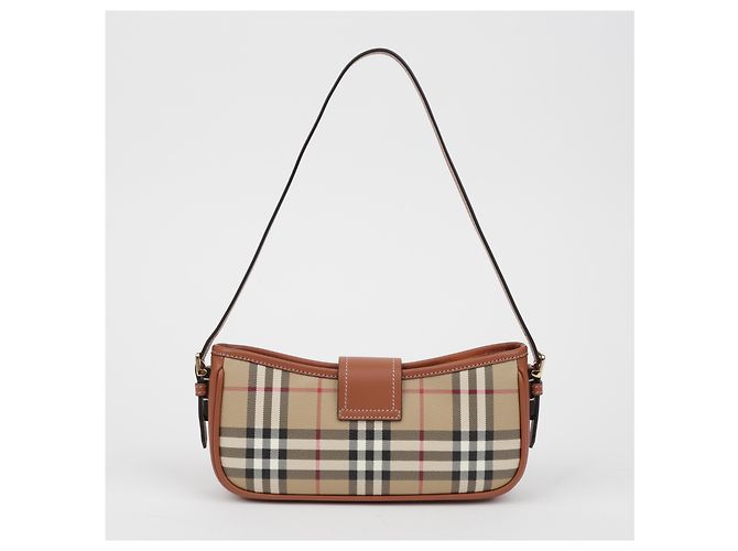 Burberry Borsa a tracolla Check Sling - vista 3