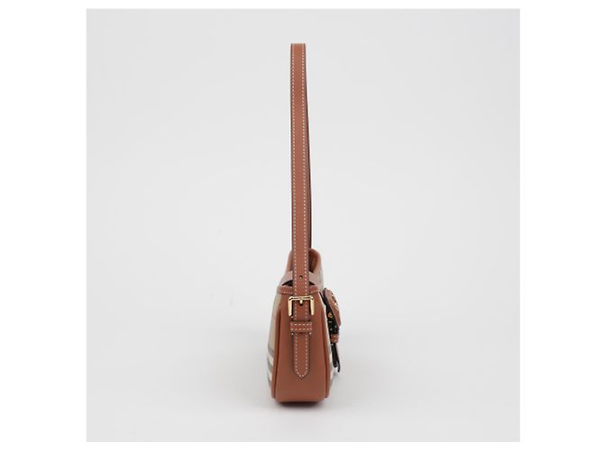 Burberry Borsa a tracolla Check Sling - vista 5