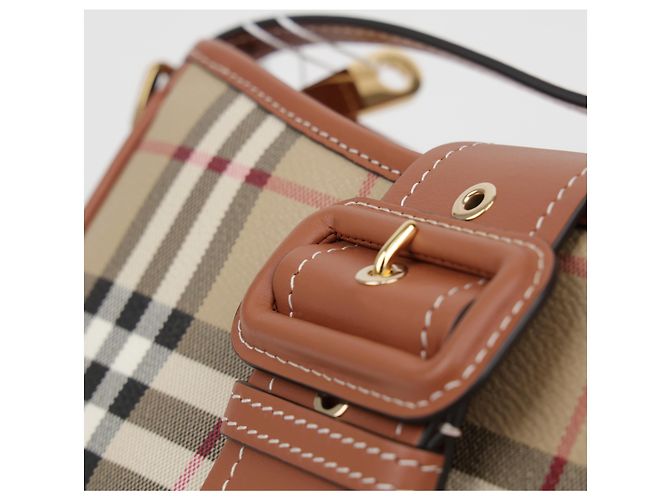 Burberry Borsa a tracolla Check Sling - vista 7