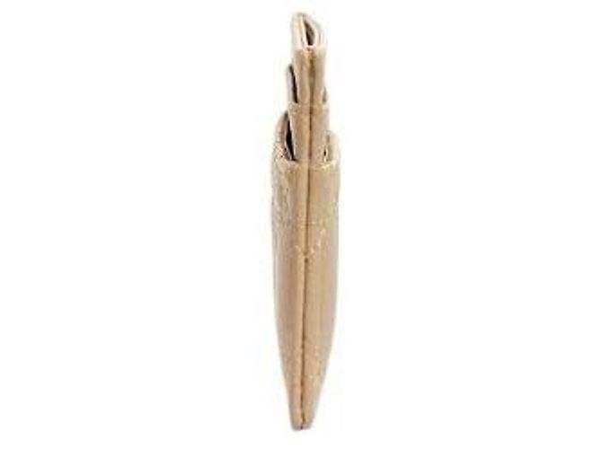 Dior Kartenetui Beige Leder - Ansicht 2