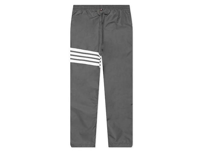 Thom Browne Pantaloni track in mesh ripstop - vista 4