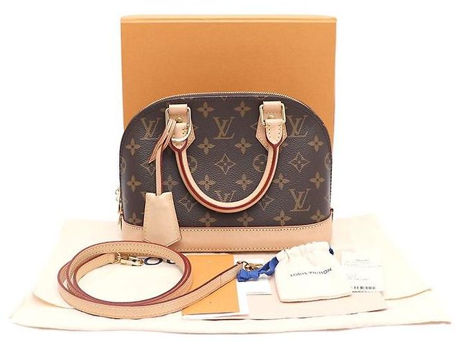 Louis Vuitton Borsa a mano e a tracolla Monogram Alma BB - vista 11