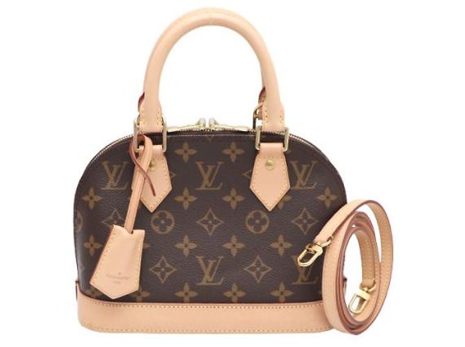 Louis Vuitton Borsa a mano e a tracolla Monogram Alma BB - vista 12