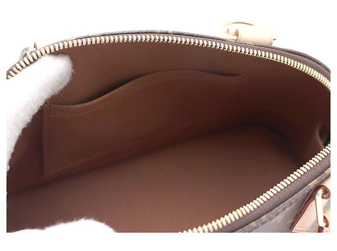 Louis Vuitton Borsa a mano e a tracolla Monogram Alma BB - vista 9