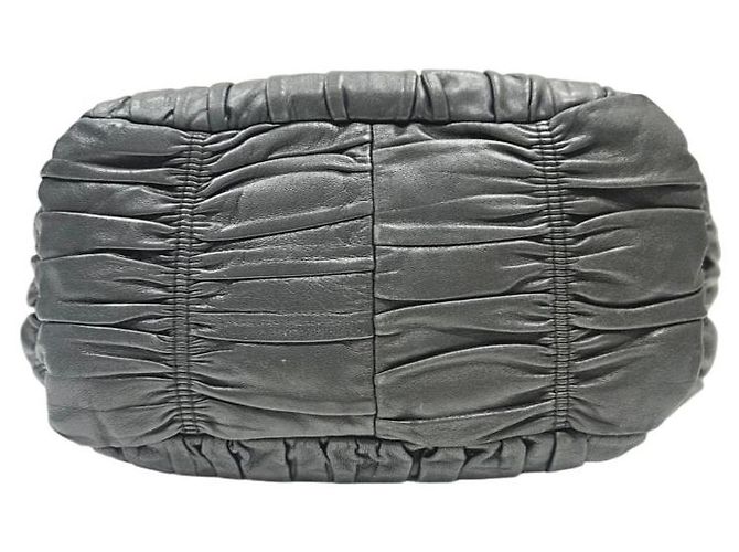 Prada Borsa a tracolla Nappa Gofer Gold - vista 4