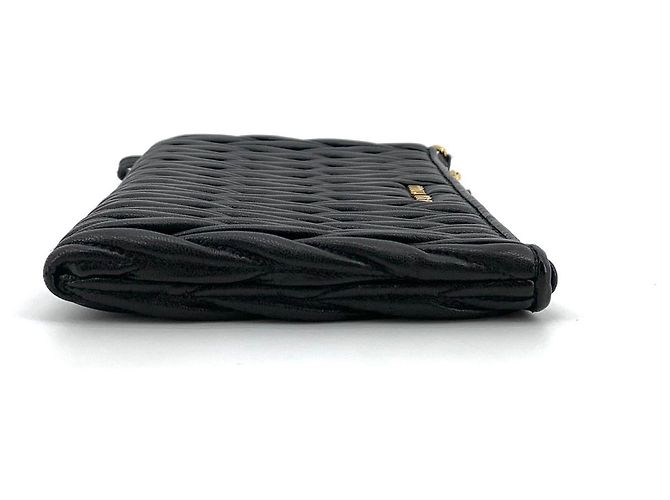 Miu Miu Pouch Clutch con tracolla Matelassé - vista 4