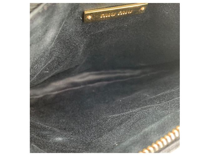Miu Miu Pouch Clutch con tracolla Matelassé - vista 6