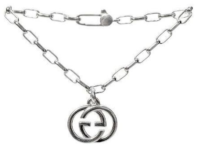 Gucci Pulsera entrelazada de plata - vista 2