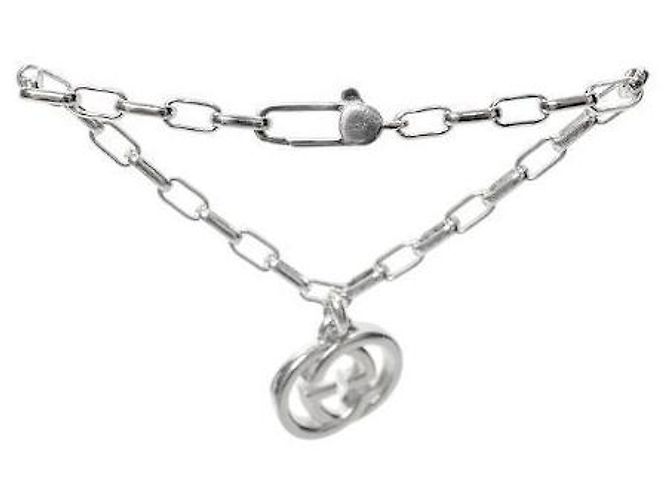 Gucci Pulsera entrelazada de plata - vista 3
