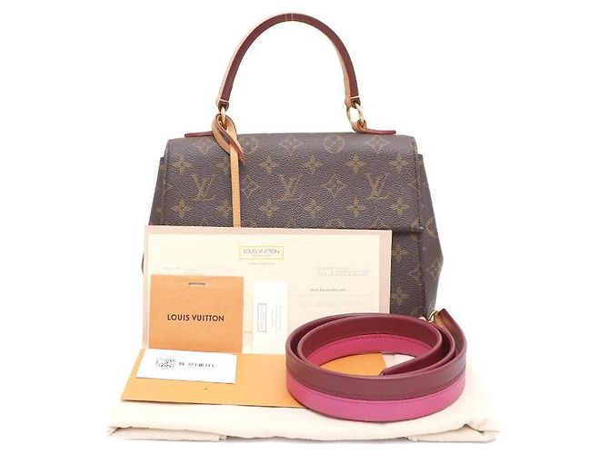 Louis Vuitton Borsa a mano e a tracolla Monogram Cluny BB - vista 12