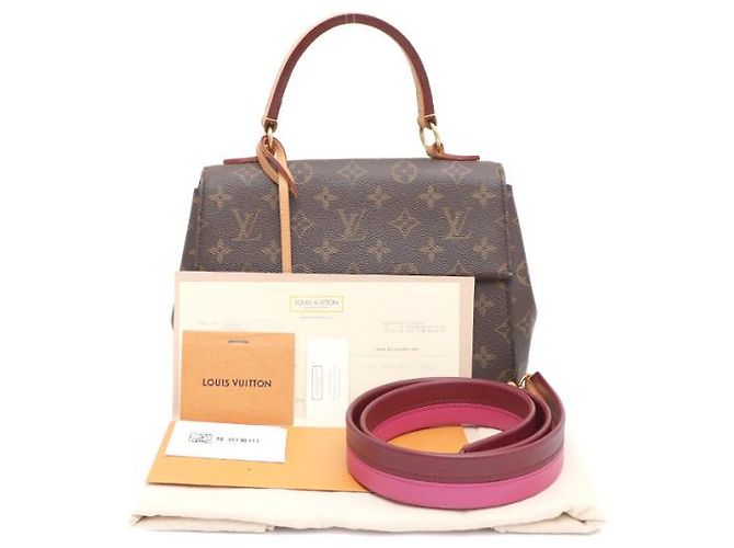 Louis Vuitton Borsa a mano e a tracolla Monogram Cluny BB - vista 24
