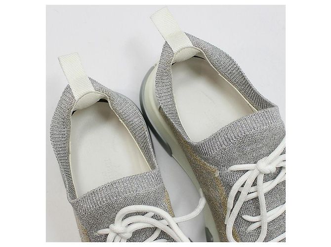 Hermès Sneakers Metallic Knit Addict - vista 11