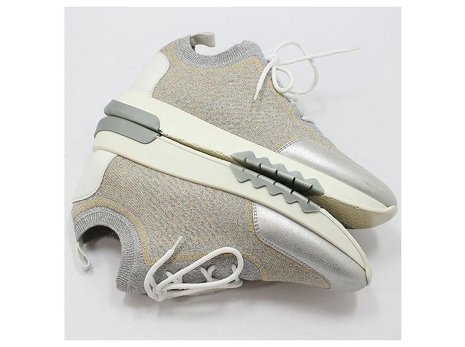 Hermès Sneakers Metallic Knit Addict - vista 8