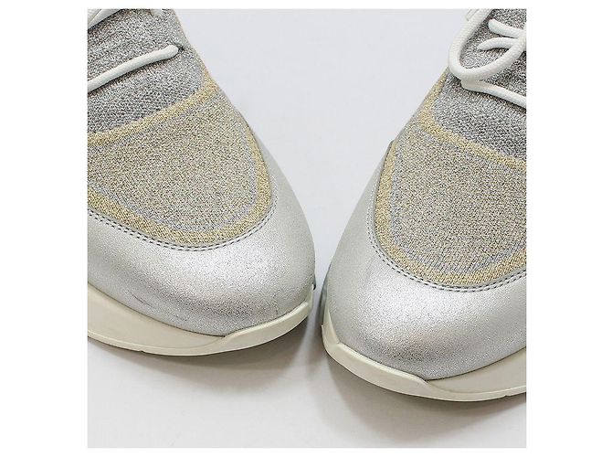 Hermès Sneakers Metallic Knit Addict - vista 9