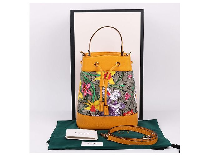 Gucci Picca borsa a secchiello spalla - vista 13
