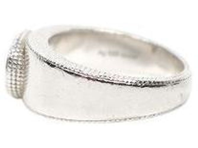 Gucci Interlocking Silver Ring - view 2