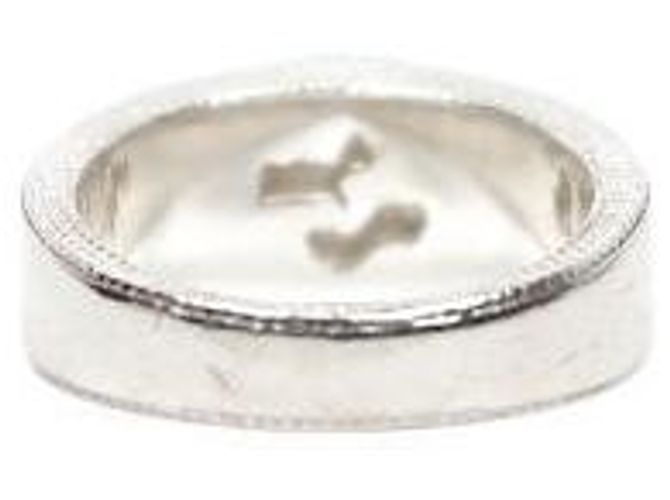 Gucci Interlocking Silver Ring - view 3