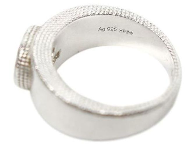 Gucci Interlocking Silver Ring - view 5