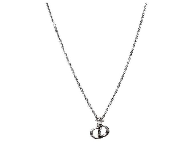 Dior Cubic CD Silver Halskette - Ansicht 2