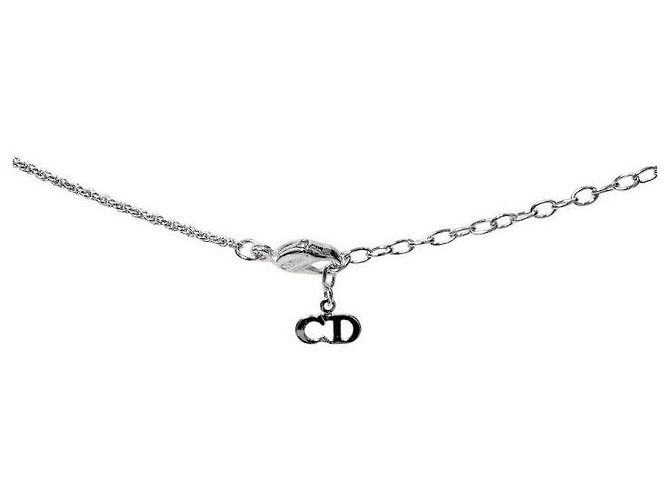 Dior Cubic CD Silver Halskette - Ansicht 3