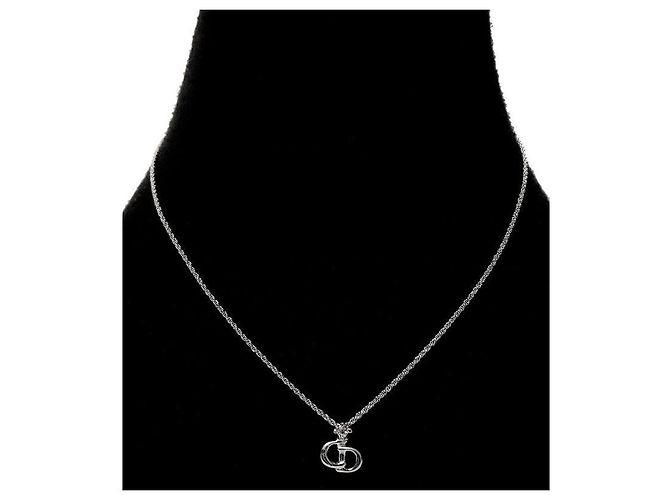 Dior Cubic CD Silver Halskette - Ansicht 5