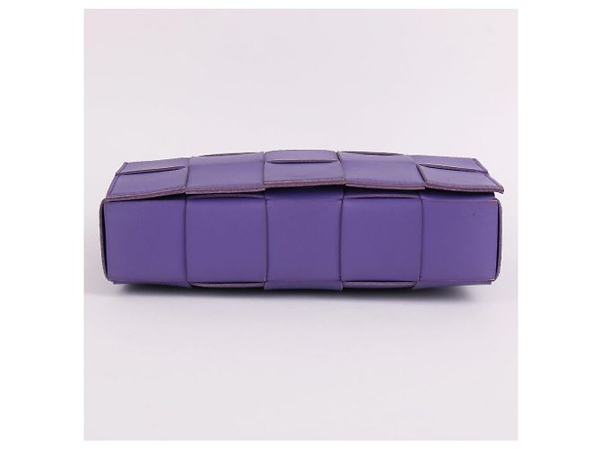 Bottega Veneta Borsa a tracolla Cassette Small Viola - vista 6