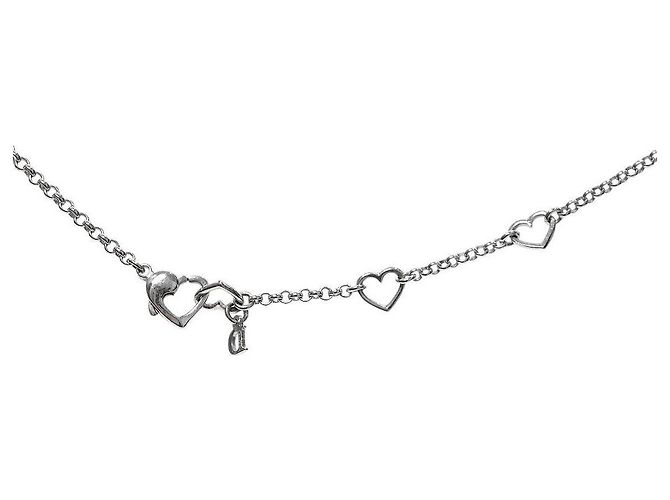 Dior Collana Heart Cubic Silver - vista 4