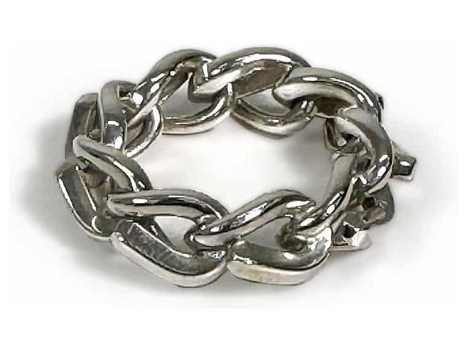 Tiffany & Co Anello a maglie Forge da uomo in argento sterling - vista 2