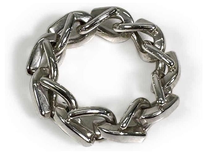Tiffany & Co Anello a maglie Forge da uomo in argento sterling - vista 9