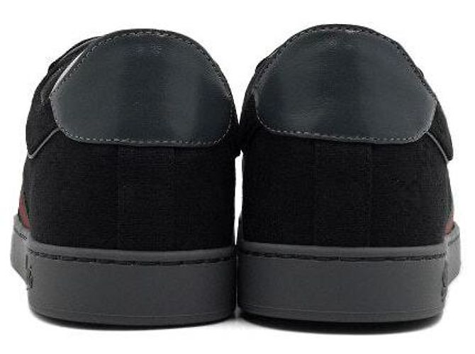 Gucci Sneakers basse elasticizzate da uomo - Nero - vista 7