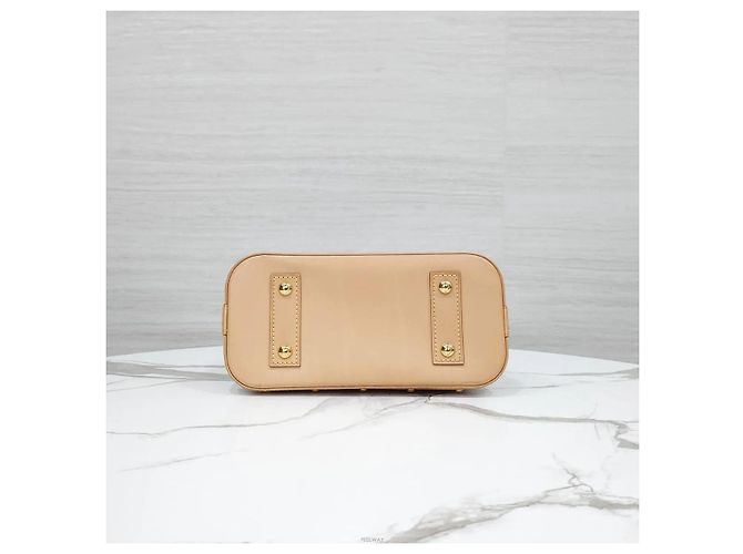Louis Vuitton Borsa a tracolla Alma BB Monogram Vernis Sky - vista 7