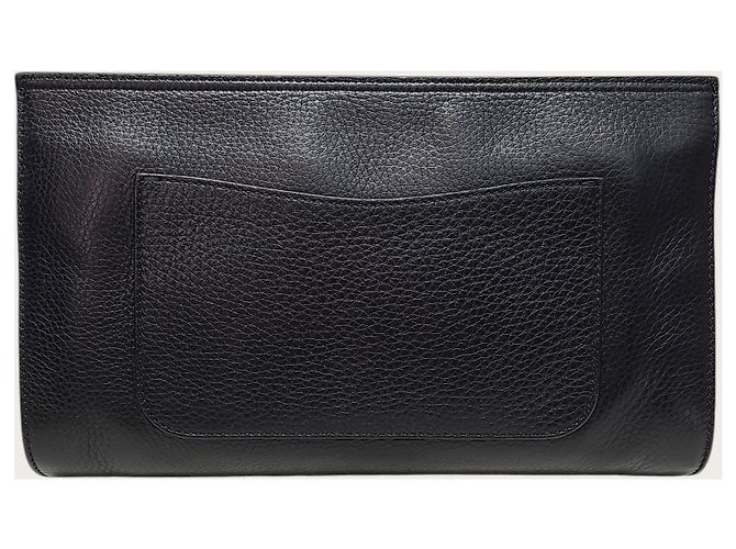 Bamboo Gucci Borsa a pochette Daily in pelle nera con bambù - vista 5