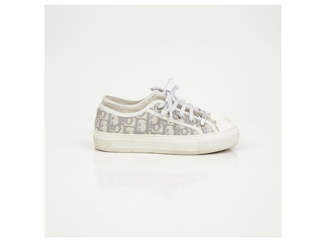 Dior Sneakers Oblique Donna Grigio - vista 2