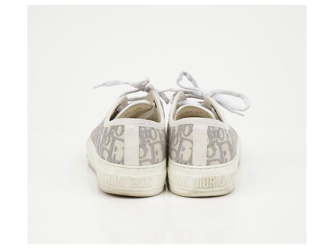 Dior Sneakers Oblique Donna Grigio - vista 6