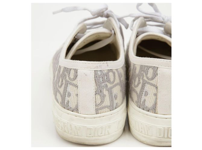 Dior Sneakers Oblique Donna Grigio - vista 7