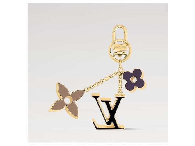Louis Vuitton Portachiavi Monogram Flower Bag Charm - vista 3