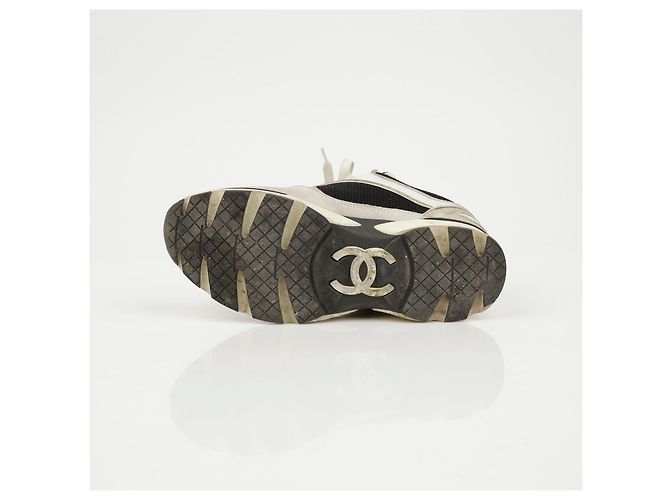 Chanel Sneakers Cruise Multi Color Black Ivory - vista 11