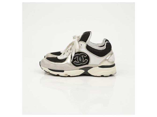 Chanel Sneakers Cruise Multi Color Black Ivory - vista 6